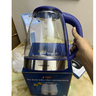 Ấm Đun Siêu Tốc Thuỷ Tinh lock , Bình Đun Nước Lock&Lock EJK376 1.8L hkm ấm thuỷ tinh ensure 🎄🎄freeship🎄🎄hkm sữa
