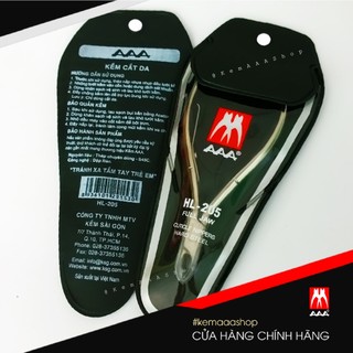 Kềm Cắt Da AAA - HL205 - Lưỡi 6.5 - 7.0mm - Thép cứng carbon Nhật S45C - Mạ Niken