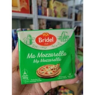 Phô mai lát Bridel nhập Pháp 200gram - 12 miếng