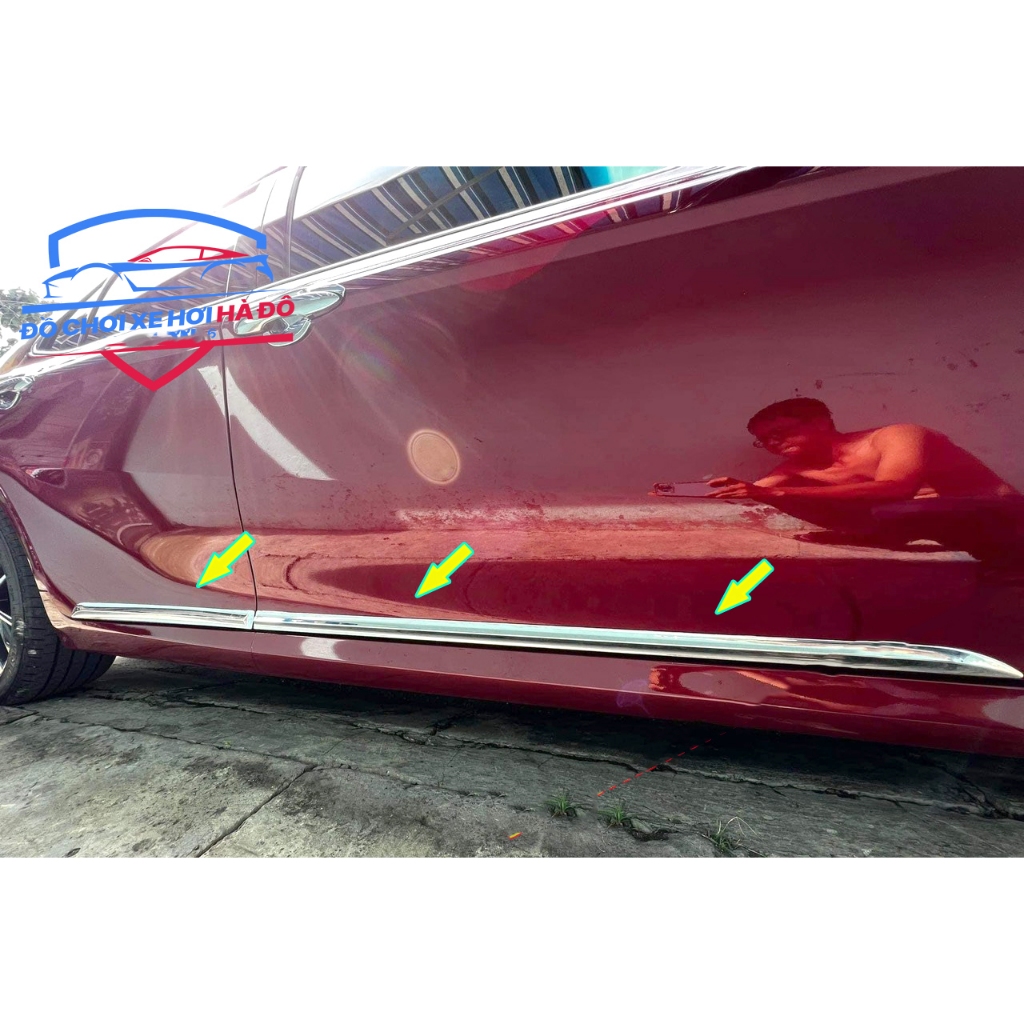 Nẹp sườn Camry 2019 2020 2021 2022 2023 2024 Bản Thái - Nẹp Cửa Toyota Camry 2019/2024