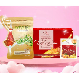 Trà giảm cân vị Đào Đông Anh Plus Bản Nâng Cấp Tặng Trà Sen