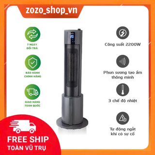 Máy Sưởi - Quạt Sưởi Unie UE 129 GHM Có Điều Khiển Với 3 Chế Độ Sưởi Phun Bảo Hành 2 Năm