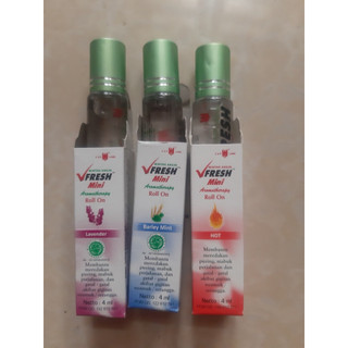 Dầu Gió tinh dầu thảo dược Vfresh 4ml