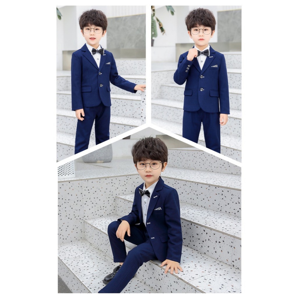 Bộ Jean Và Bộ Vest Phong Cách Cho Bé Trai