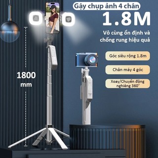 Tripod điện thoại C30, gậy chụp ảnh 4 chân cao 2m, tripod điện thoại chống rung quay vidoe, chụp ảnh