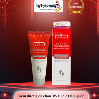 Kem dưỡng da chân 3W Clinic Enrich foot treatment 100ml