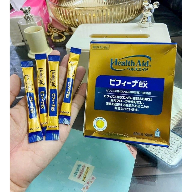 Men vi sinh Bifina EX Bổ Sung 10Tỷ Lợi Khuẩn Nhật bản - Hộp 30/60 Gói