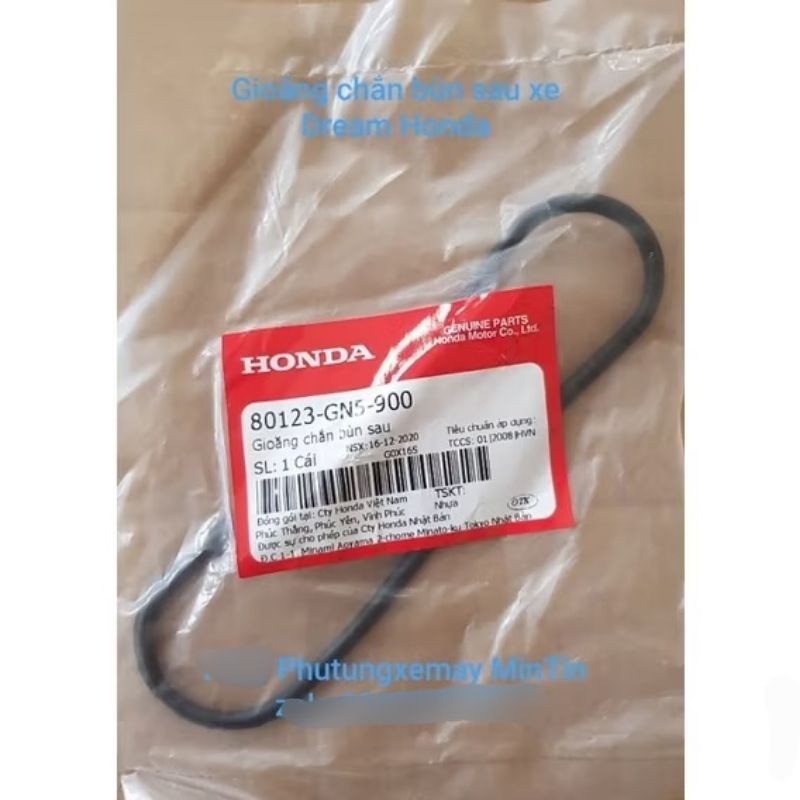 Gioăng chắn bùn sau xe Dream Honda