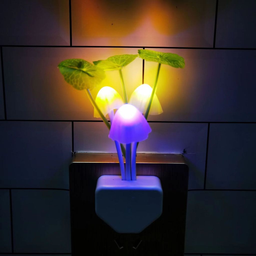 PVN6376 Đèn Ngủ Nấm Avatar Cảm Ứng Ánh Sáng Đổi Màu T2