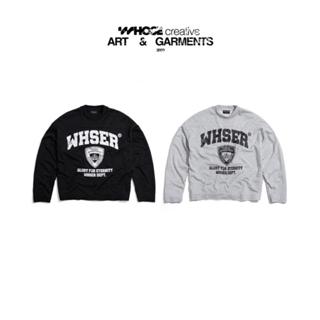  WHSER SWEATER - Áo sweater nỉ chân cua  Không xù lông  in lụa 4 Whose Studio 