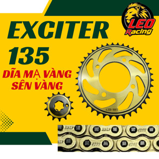Bộ Nhông Sên Dĩa EXCITER 135 (5 SỐ) - Thương Hiệu Fire Horse