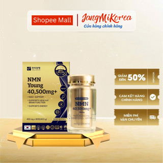  Viên Uống Premium Young NMN 40500MG Hanmi Hàn Quốc Daedong Ginseng Hộp 90 Viên Giúp Tăng Sinh Collagen. 