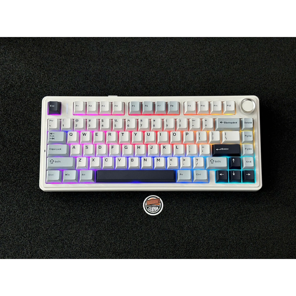 Bàn phím cơ Aula F75 /3 Mode /Led Rgb/ Hotswap/ Mạch xuôi đã Mod và Custom tại Tungcustom Bh 12tháng