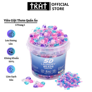  Viên Giặt Thơm Quần Áo 5in1 ,Túi 40-50 Viên Giặt Tiện Lợi Đánh Bay Mọi Vết Bẩn Lưu Hương SP412326335 