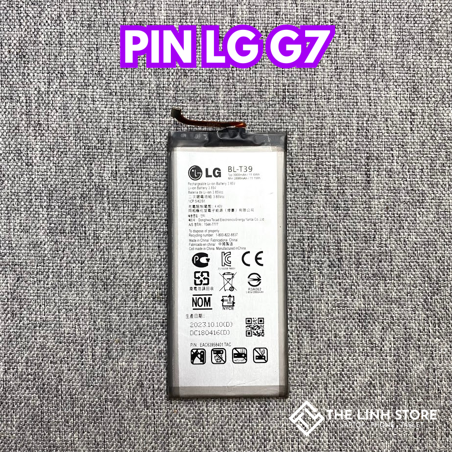 Pin LG G7 ThinQ BL-T39 3000mAh