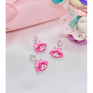 Mặt dây chuyền crybaby các con vật bạc ta