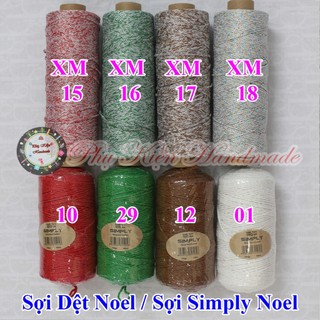 Sợi dệt noel / sợi airy noel / sợi simply noel 43k/cuộn