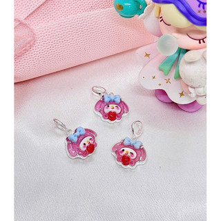 Mặt dây chuyền crybaby các con vật bạc ta