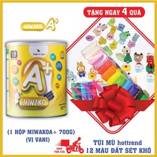 1 Hộp MIWAKO A+ 700g Vị Vani Sữa Công Thức Thực Vật Hữu Cơ
