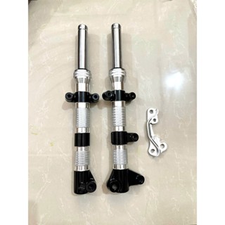 Phuộc Phay Thai exciter 135 ,exciter 50cc  + pat heo cnc  mỏng ( dùng lại heo zin + đĩa zin 220mm)