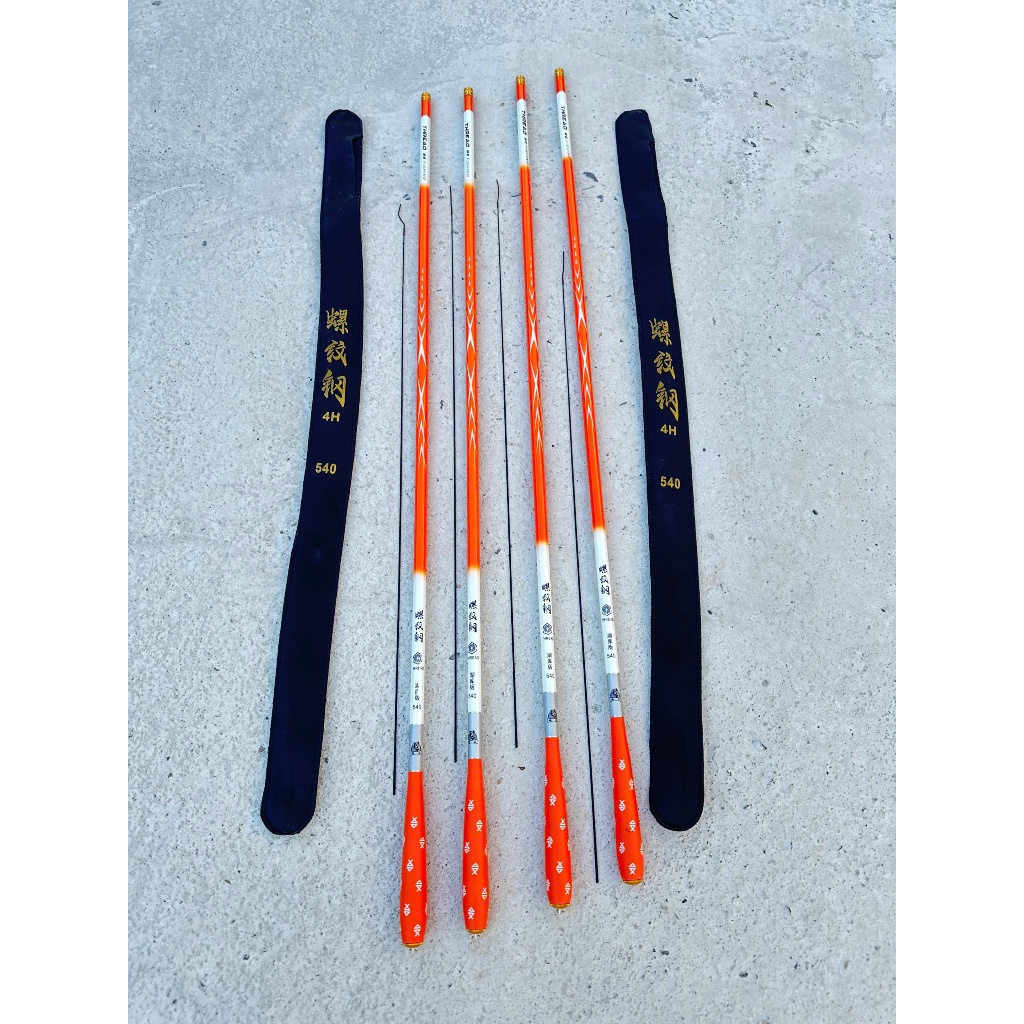 Cần bạch kinh thiên 4H -28i Chuyên gảy rô diếc cảm giác - cần câu đài 4H.