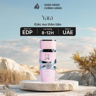 [ Tặng 1 Lăn Mini] Nước Hoa Yara Lattafa Nữ Ngọt Phấn Tiểu Thư Cam Kết Chính Hãng F.A.K.E đền 10tr