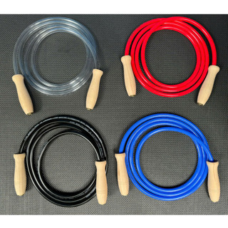 Dây Nhảy Thể Lực bản To 12mm Boxing, Võ Thuật,tập luyện thể lực cán gỗ bền bỉ, nặng 500g hỏa tốc HCM