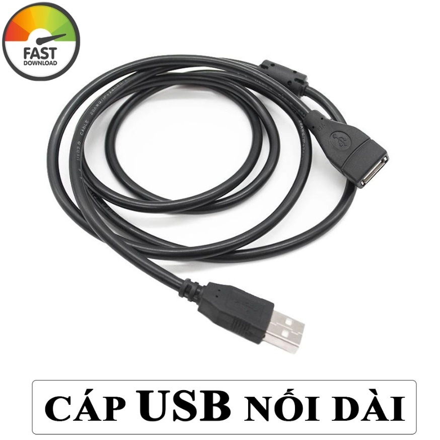 Cáp USB nối dài 3M | cáp nối dài usb dài 3m