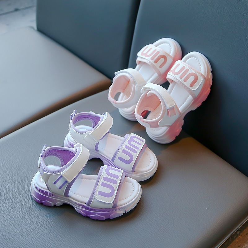 Dép sandanl bé gái hàn quốc dép quai hậu cho bé gái từ 3 đến 12 tuổi_ TT428
