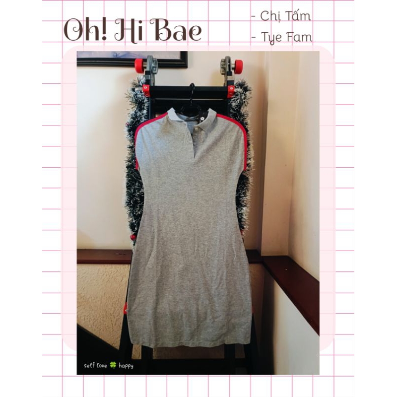 Đầm polo tay ngắn dáng ôm