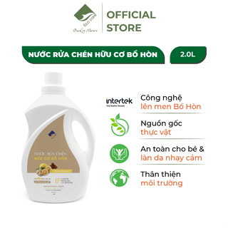  Nước Rửa Chén Hữu Cơ Bồ Hòn ECOCARE Chanh Gừng 2L An Toàn Cho Mẹ Và Bé Mềm Dịu Da Tay 