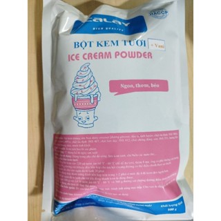 Bột Kem vani 500g dùng làm kem tươi, kem viên vị vani. Ngon, thơm, béo, rẻ, dễ làm tại nhà như tiệm