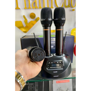 Micro karaoke SoundLife cao cấp sạc tự động không dây
