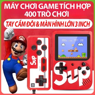 MÁY CHƠI GAME CẦM TAY SUP 400 IN 1, MÁY ĐIỆN TỬ 4 NÚT - 400 TRÒ CHƠI CỔ ĐIỂN