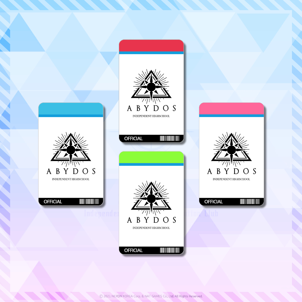 Thẻ Học Sinh Abydos - Blue Archive