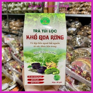 Trà Khổ Qua Rừng 40 túi lọc Bảo Khang hỗ trợ tiểu đường