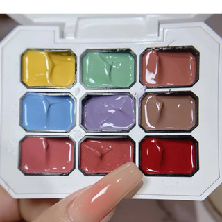 Sét gel dặm ombre 9 màu làm nail Siêu Đẹp