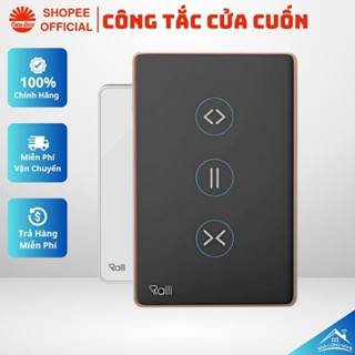 Công Tắc Cửa Cuốn Rạng Đông - Sử Dụng Wifi, Hẹn Giờ, Khóa Cảm Ứng Trẻ Em, Chuẩn IP44