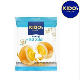[ Giá Sỉ ] 20 cái Bánh Mì Tươi Tròn Vị Bơ Sữa 55 gram - Bánh Mì Tươi KIDO