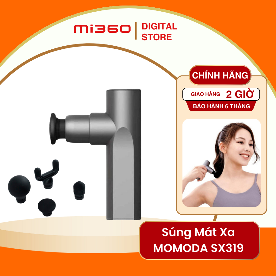 Súng Massage Cầm Tay Momoda SX319 Chính Hãng