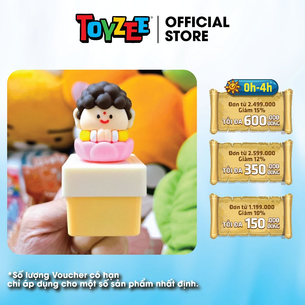  Móc khoá đồ chơi gõ mõ tịnh tâm tu tâm gõ mõ tụng kinh bản tiếng Việt - 3890  2082836  