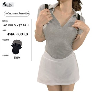 XẢ KHO Áo Bigsize 50-105Kg Polo vạt bầu thun gân lụa lạnh