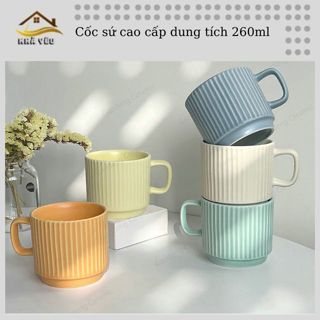 [ Hàng sẵn giá bán lấy traffic] Cốc gốm sứ tráng men,cốc sứ vintage,cốc sứa coffe