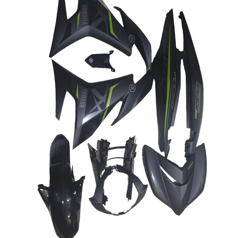 DÀN ÁO EXCITER 150 ĐEN NHÁM / UP TEM MXKING 150 XANH ĐEN ĐỜI 2017.