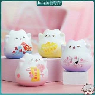 Mèo Thần Tài Mini May Mắn, Dễ Thương, Dùng Để Trang Trí Tiểu Cảnh