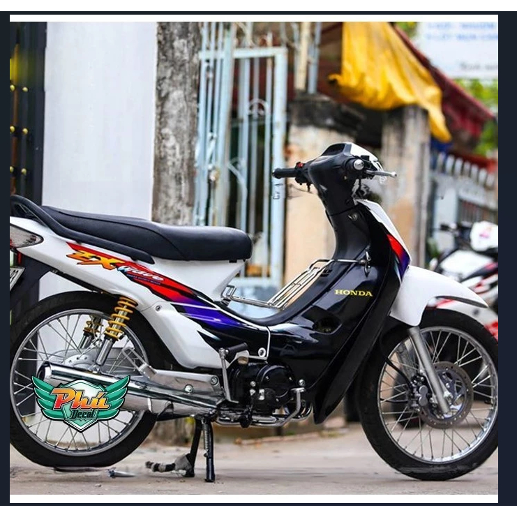 Wave Zx màu trắng, Wave nhỏ màu trắng