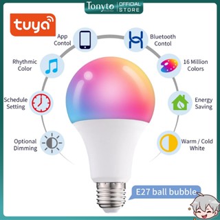 Bóng Đèn LED RGB Điều Khiển Bằng APP, Chế Độ Nháy Theo Nhạc, Hẹn Giờ Tự Tắt - TiMall