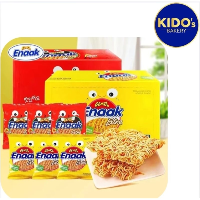    Bán Sỉ   Hộp Mì Trẻ Em Enaak Vàng 24 gói x 30 gram 
