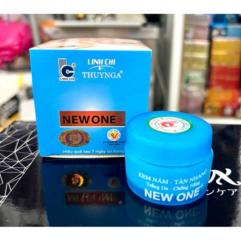 Kem New One Nám Tàn Nhang Trắng Da Chống Nắng Linh Chi Thuý Nga Kem Ốc Sên NewOne