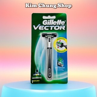 Cán dao cạo râu và lưỡi thay Gillette Vector